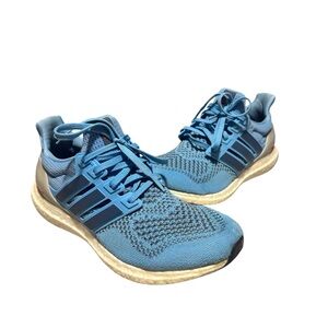 Adidas Ultraboost Running Shoes Men's Athletic Sneaker Semi Blue Burst Size 8.5